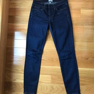 J. Crew dark wash skinny jeans